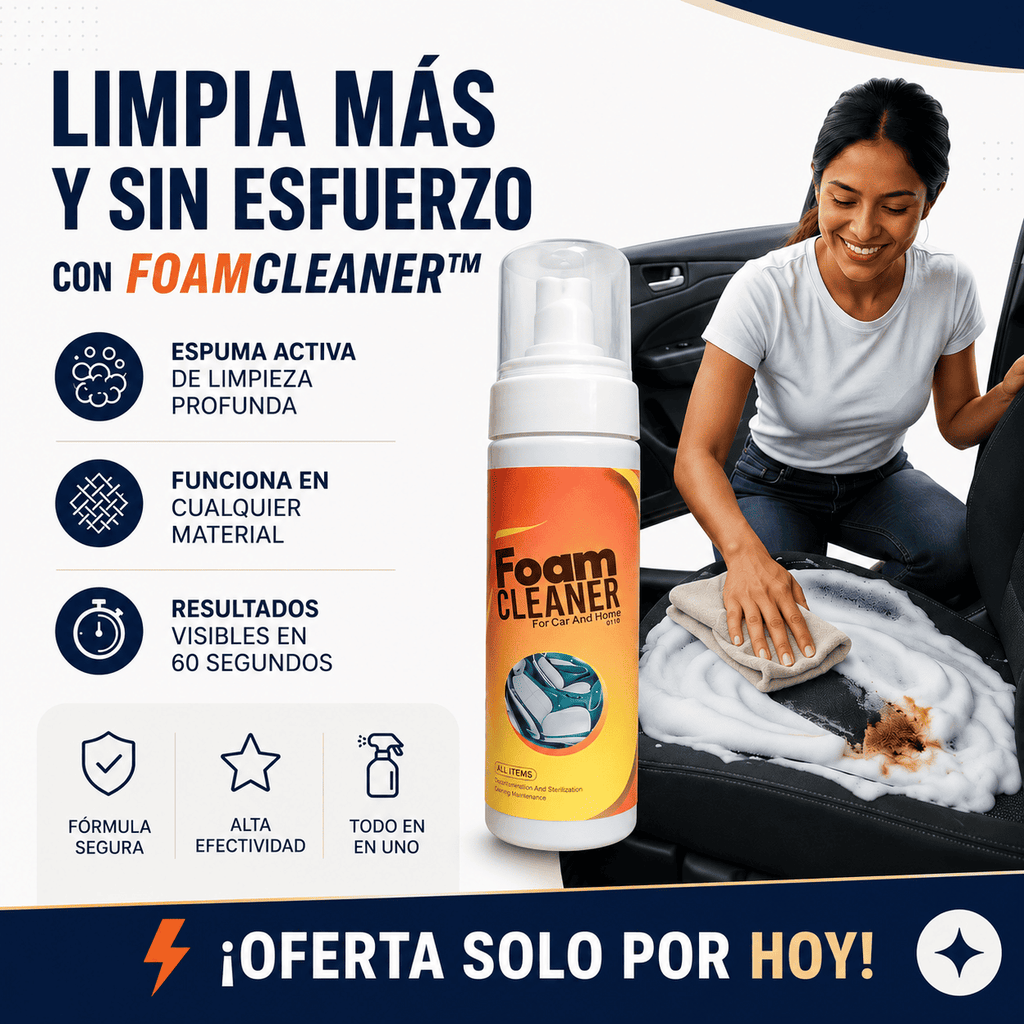 Foam Cleaner espuma limpiadora