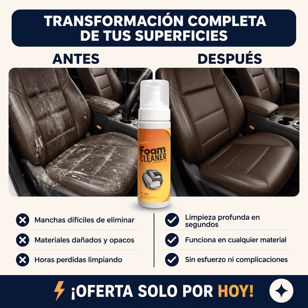 Foam Cleaner espuma limpiadora
