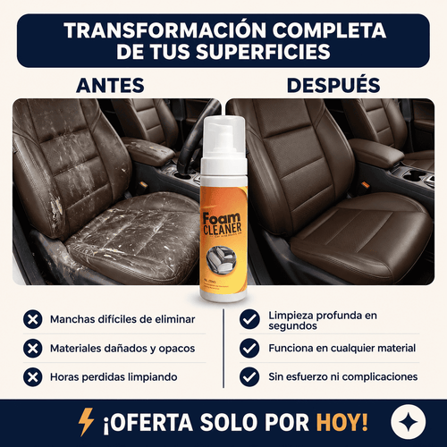 Foam Cleaner espuma limpiadora