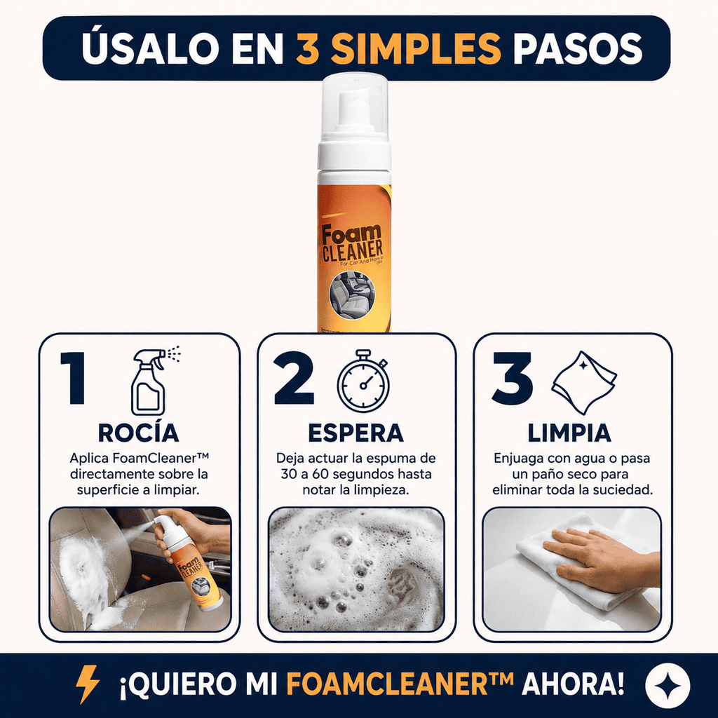 Foam Cleaner espuma limpiadora
